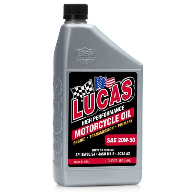 20W-50 MOTORCYCLE OIL