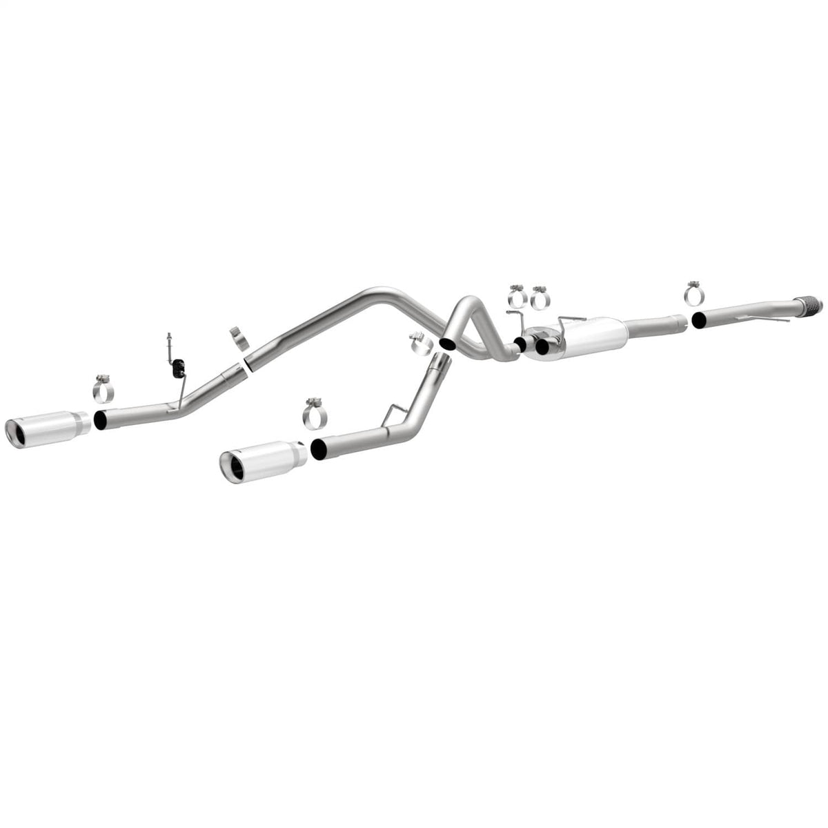 EXHAUST 14-18 GM 1500 EXT/CREW 5.3L
