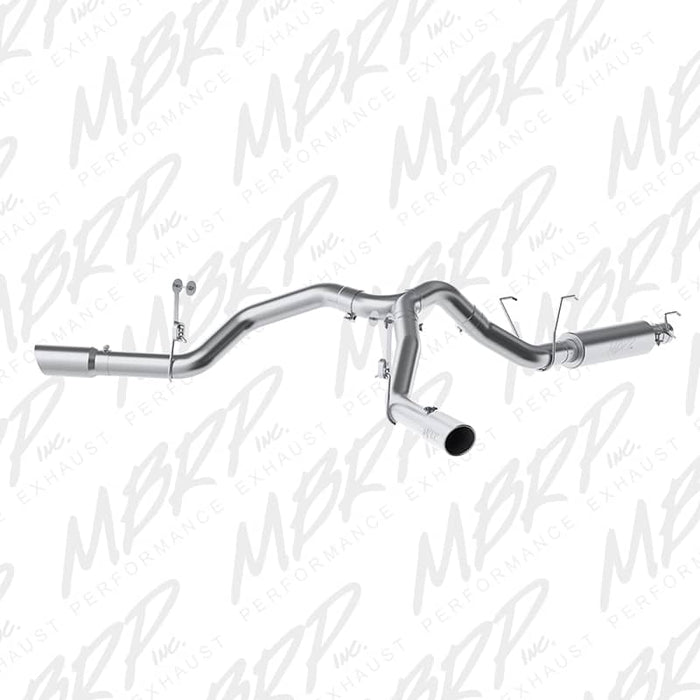 4" CAT-BACK DUAL EXHAUST 14-26 RAM 2500 6.4L