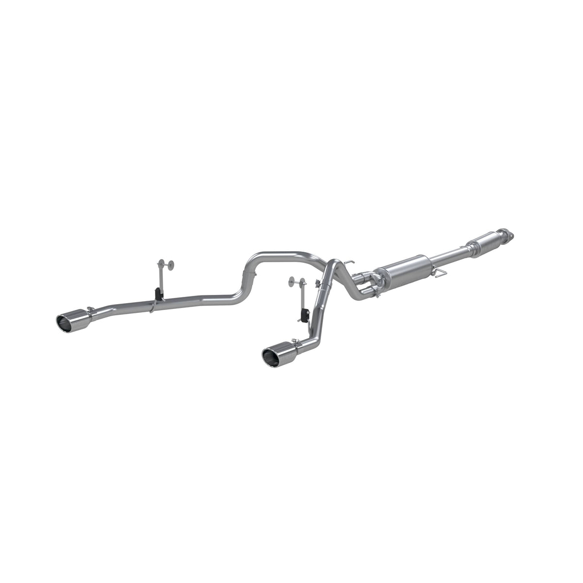 CAT-BACK DUAL EXHAUST 21-26 F150 2.7L/3.5L