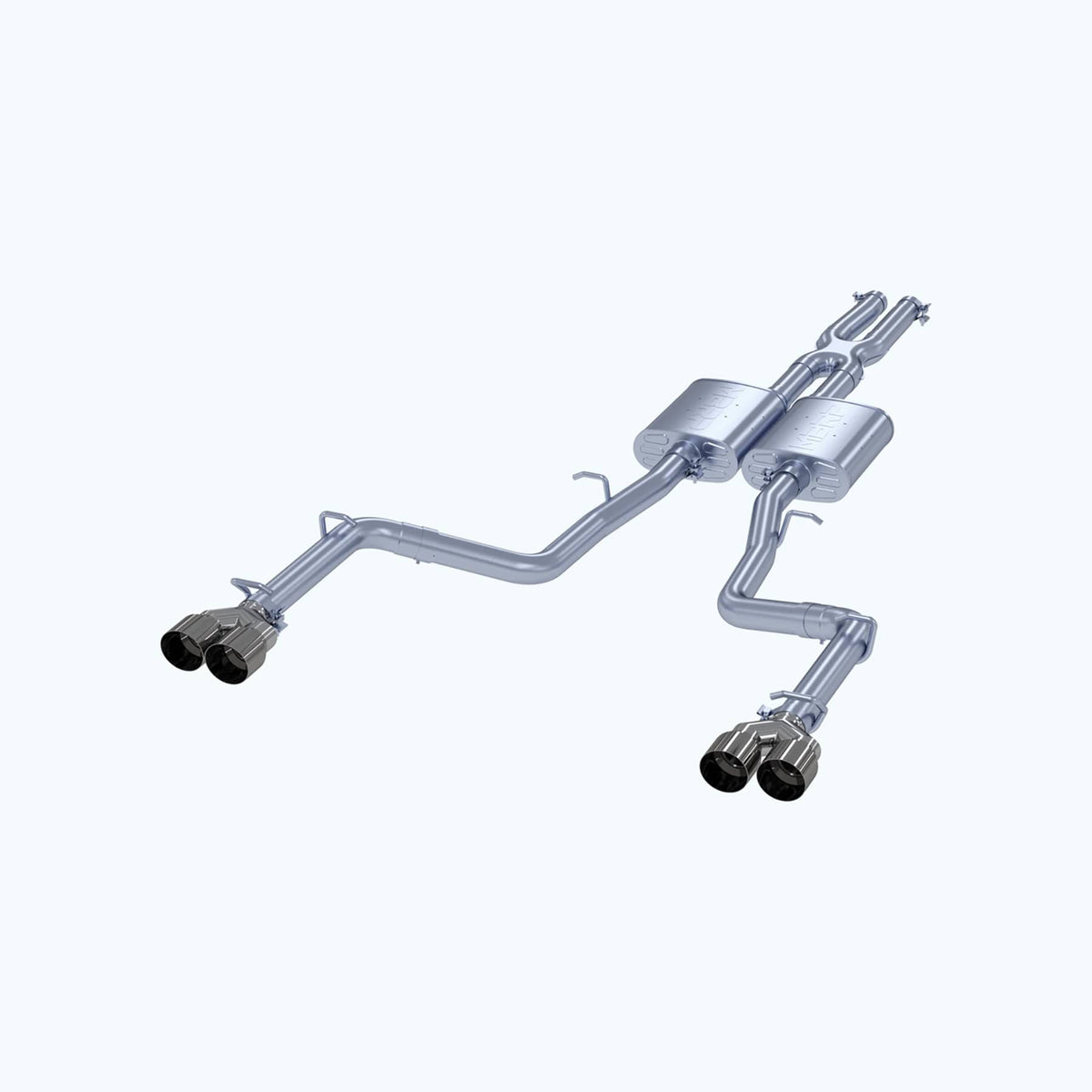 2.5" CAT-BACK EXHAUST 15-23 CHALLENGER 3.6L