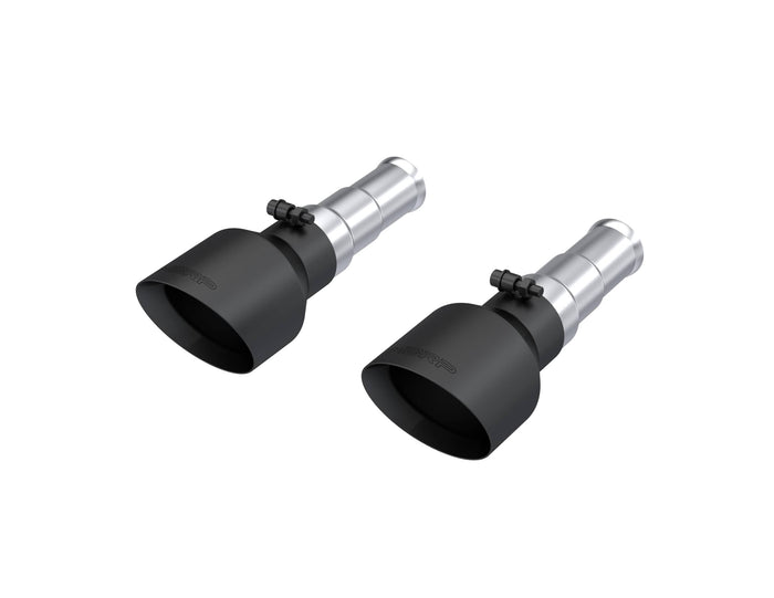 BLACK EXHAUST TIP 5" OD