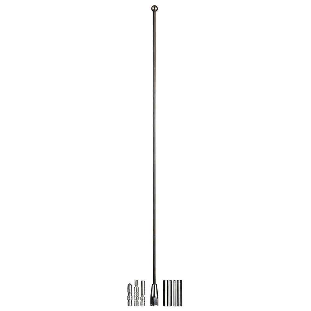 BLACK STEEL 13.5" REPLACEMENT ANTENNA MAST