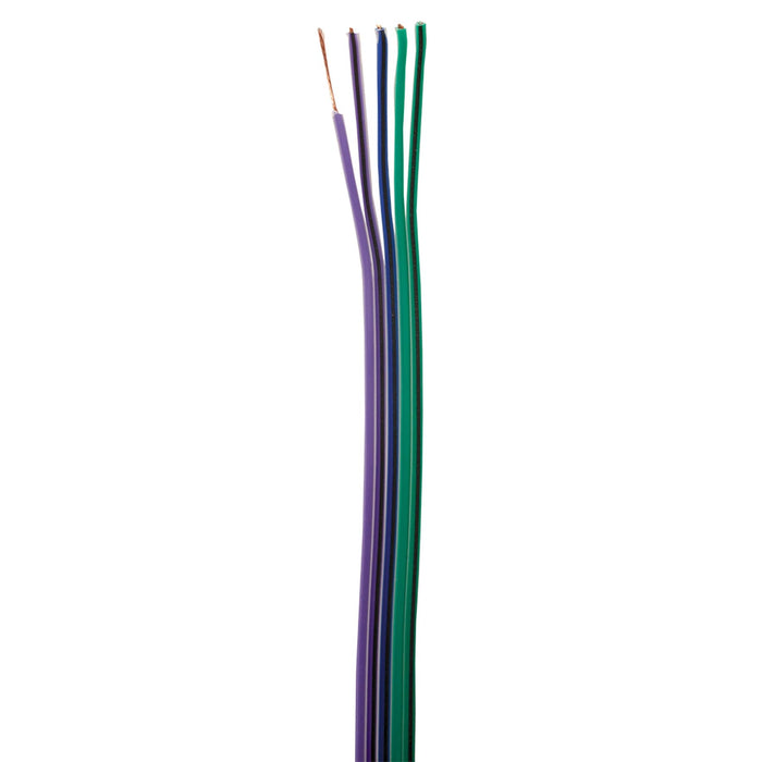 5 CONDUCTOR FLAT SPEAKER WIRE REAR 200FT CCA