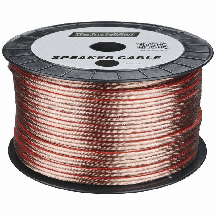 CCA VALUE LINE SPEAKER WIRE 12GA CLEAR - 250FT COIL