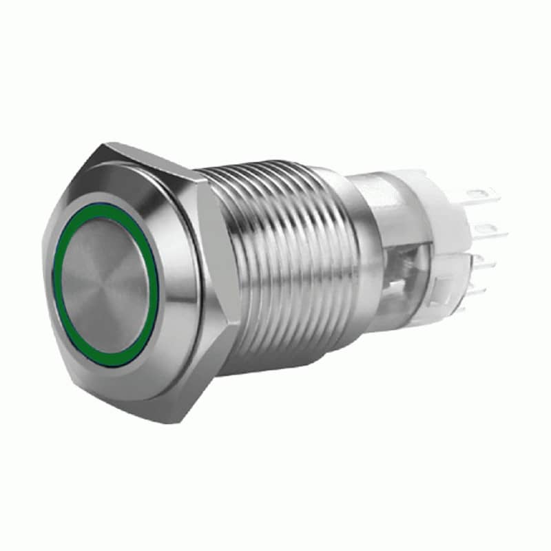19MM STAINLESS MOMENTARY
