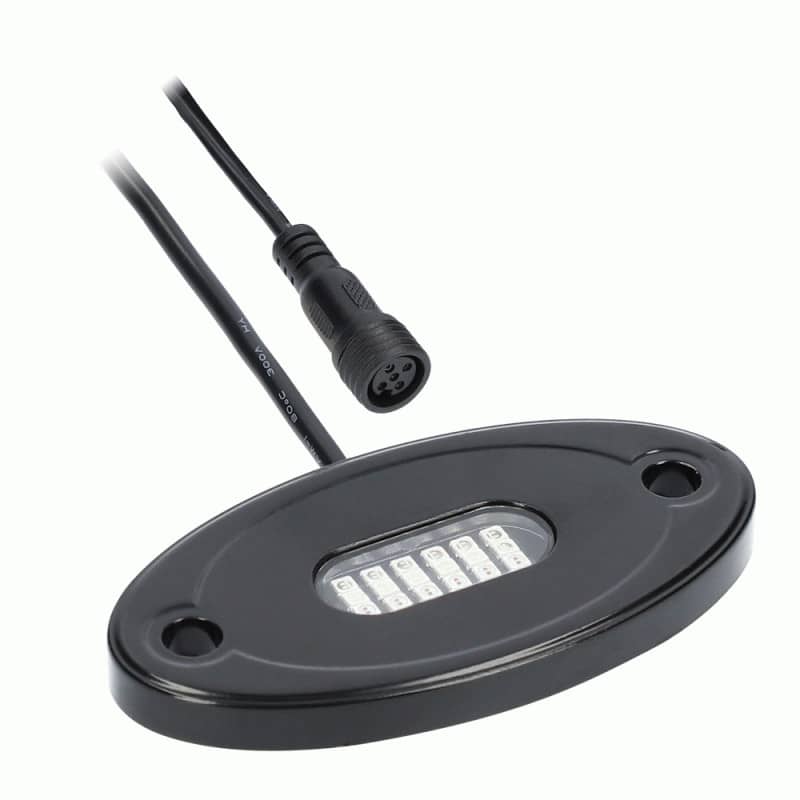 SINGLE RGBW ROCK LIGHT (RGBW-CB2 CONTROL BOX SOLD SEPERATELY)