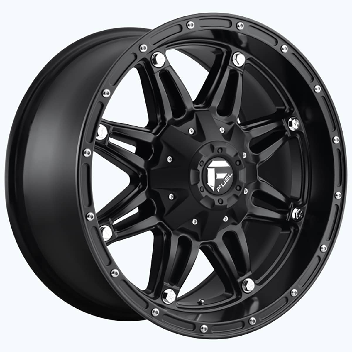 HOSTAGE MATTE BLACK 18X9 6X135/ 6X139.7 106.1 CB +1MM