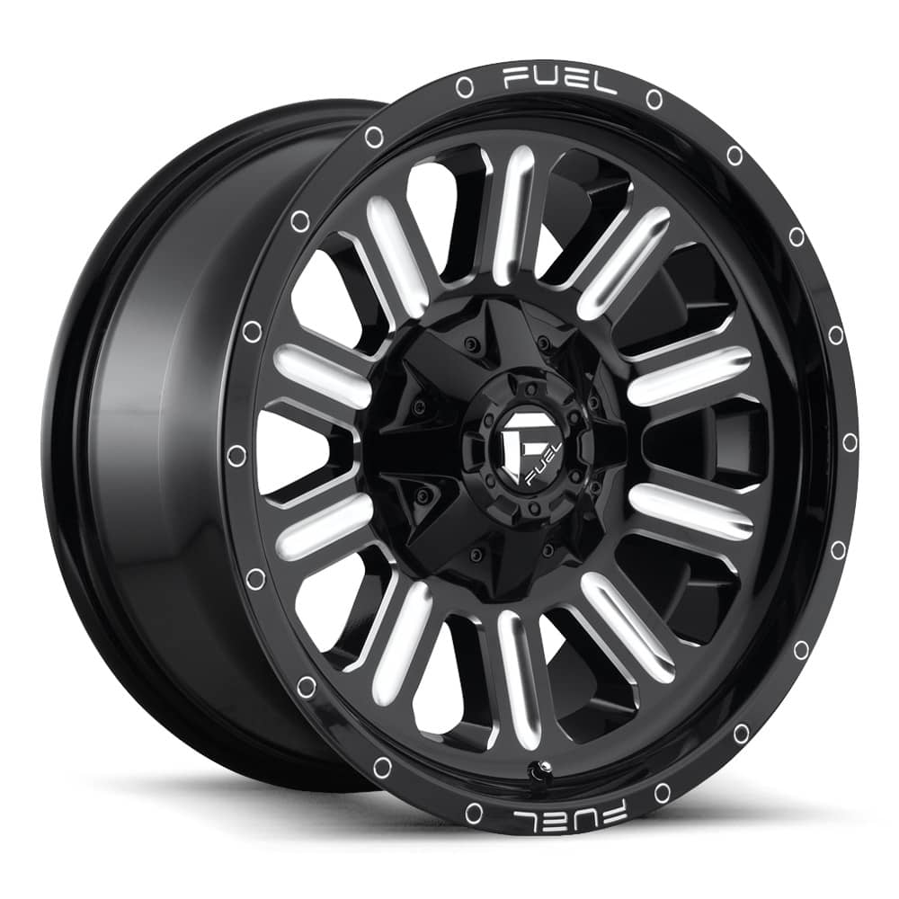 D620 HARDLINE GLOSS BLACK MILLED 20X9 6-135/139.7 106.1 CB +19MM