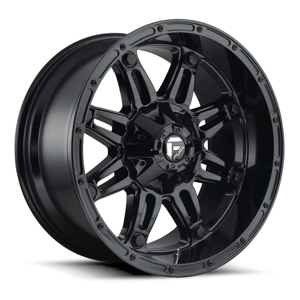 D625 HOSTAGE GLOSS BLACK 20X9 6-120/139.7 78.1 CB +19MM