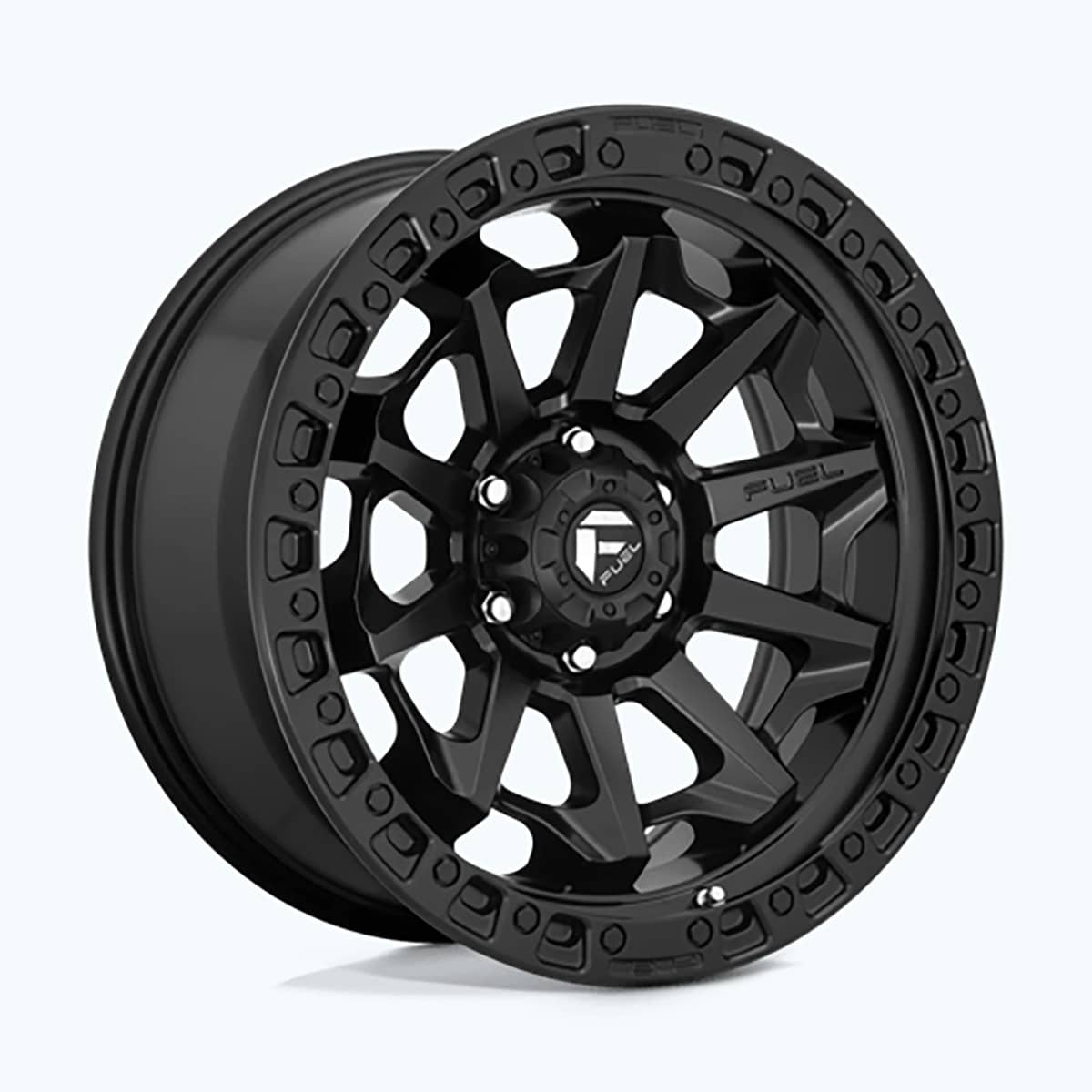 D694 COVERT MATTE BLACK 18X9 6-135 87.1 CB +20MM