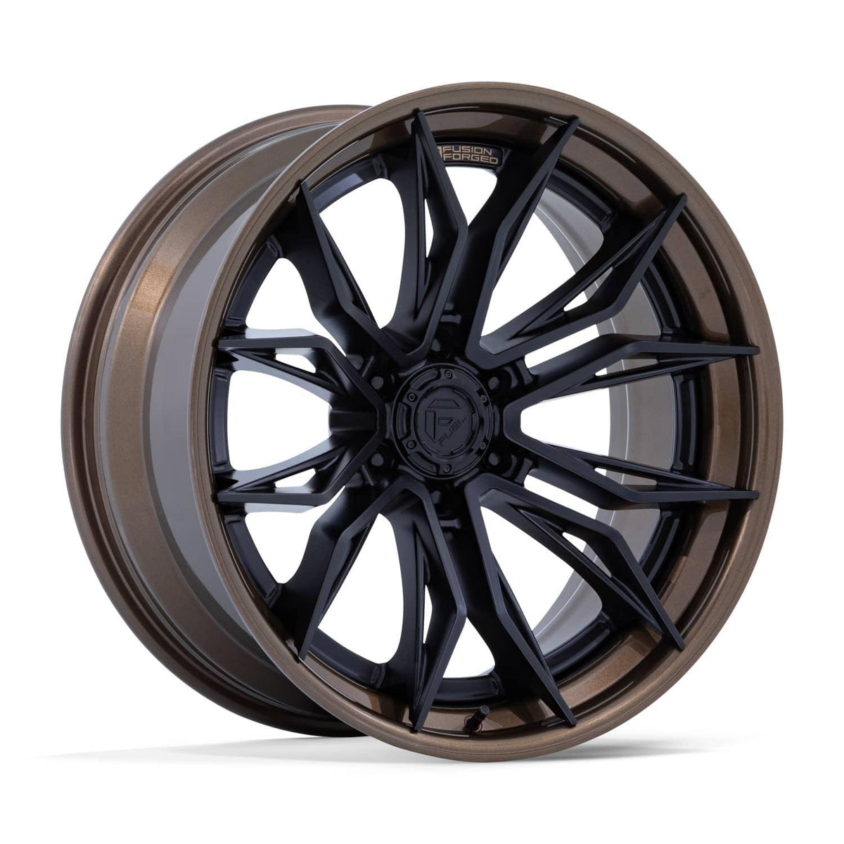 FC404 MUTINY MATTE BLACK W/GLOSS BRONZE LIP 20X9 6-139.7 106.1 CB +1MM