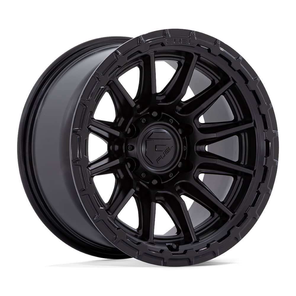 FC866 PISTON BLACKOUT GLOSS BLACK LIP 17X9 6-135 87.1 CB +1MM