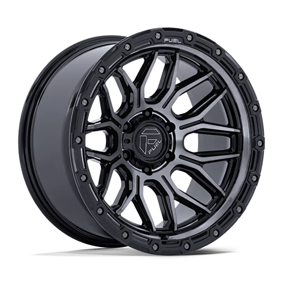 FC881 SURGE GLOSS BLACK MACHINED W/GTCC 20X9 6-135 87.1 CB +20MM