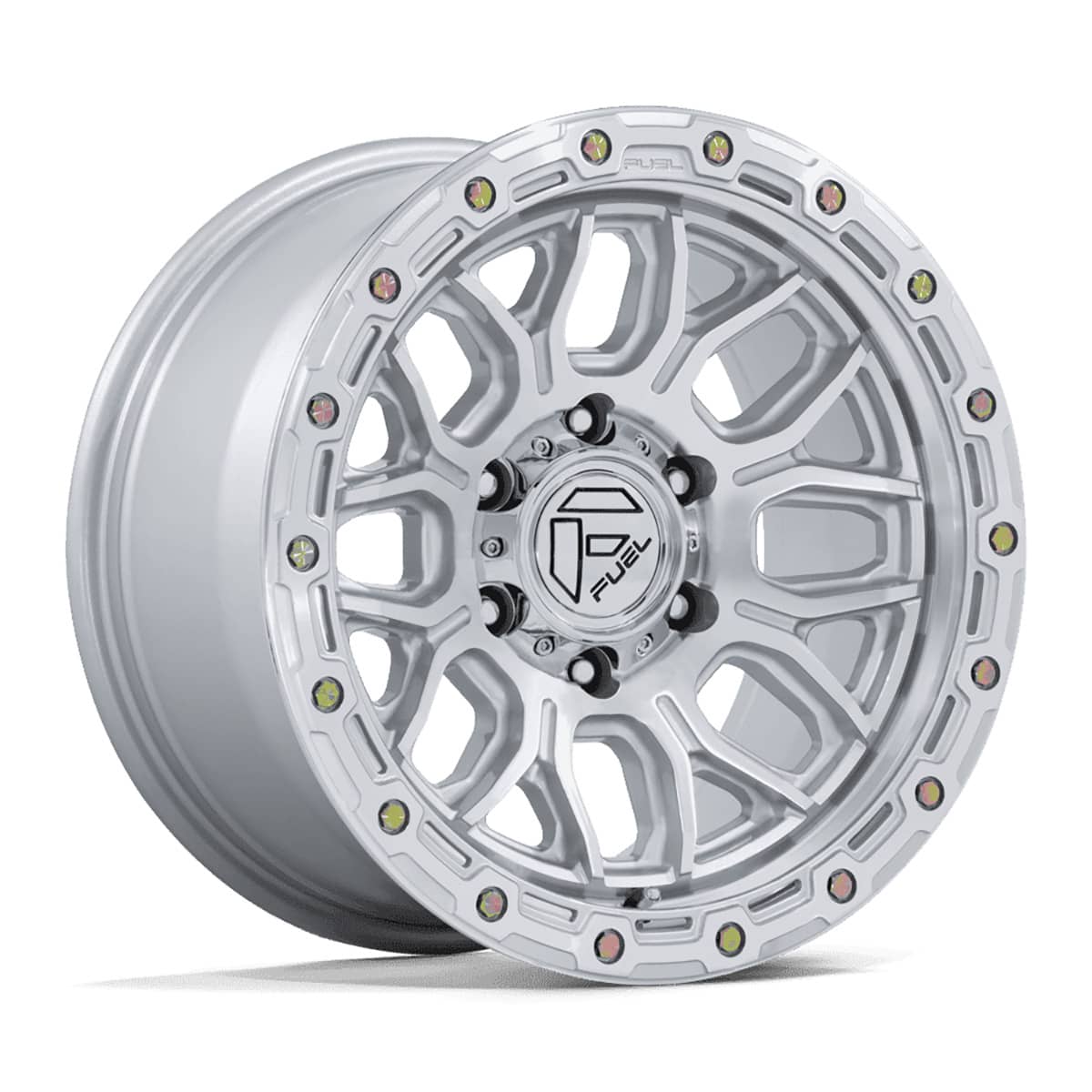 FC881 SURGE GLOSS SILVER W/MACHINED FACE 20X10 6-135 87.1 CB -18MM