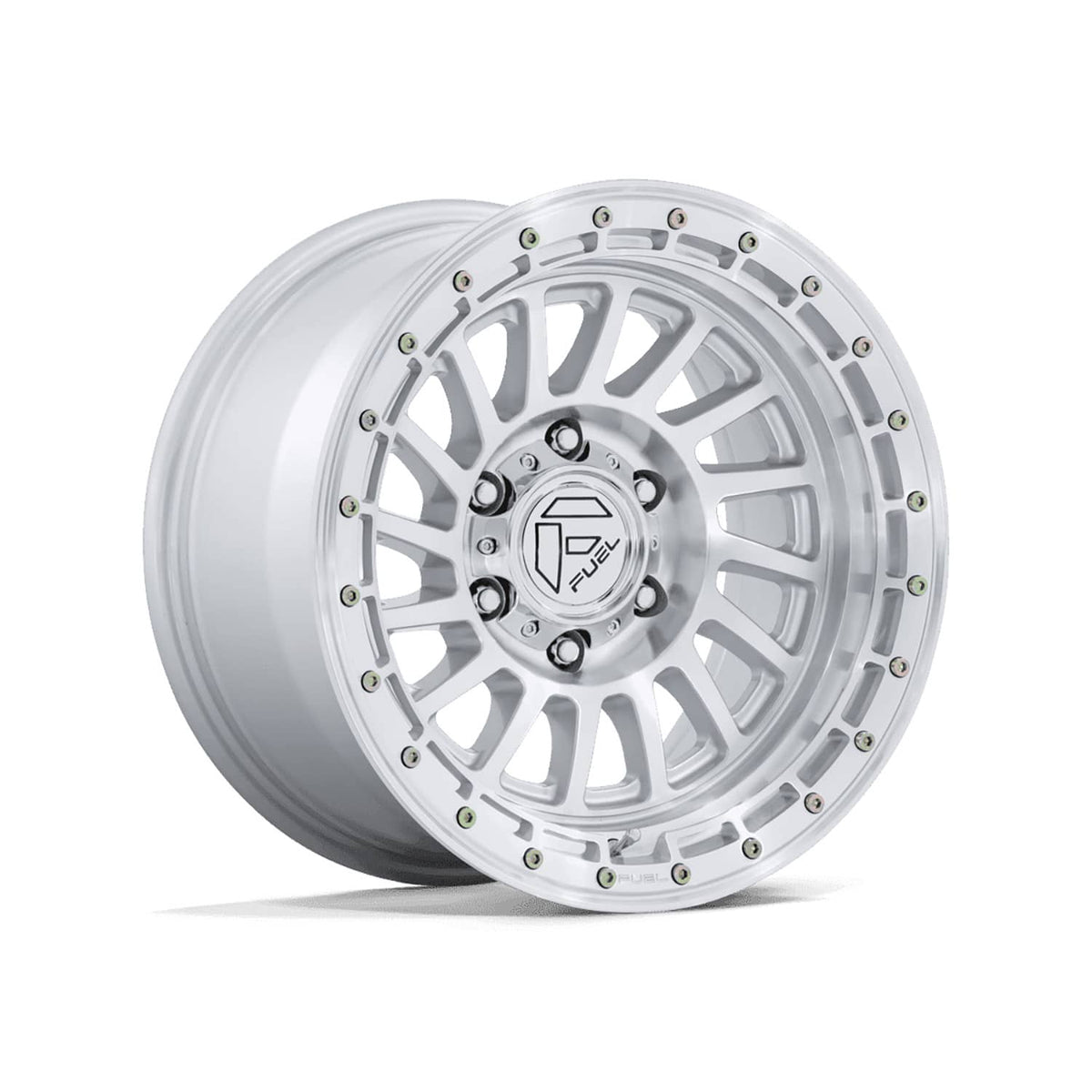 FC897 HAVOC GLOSS SILVER W/MACHINED FACE 20X9 6-139.7 106.1 CB +20MM
