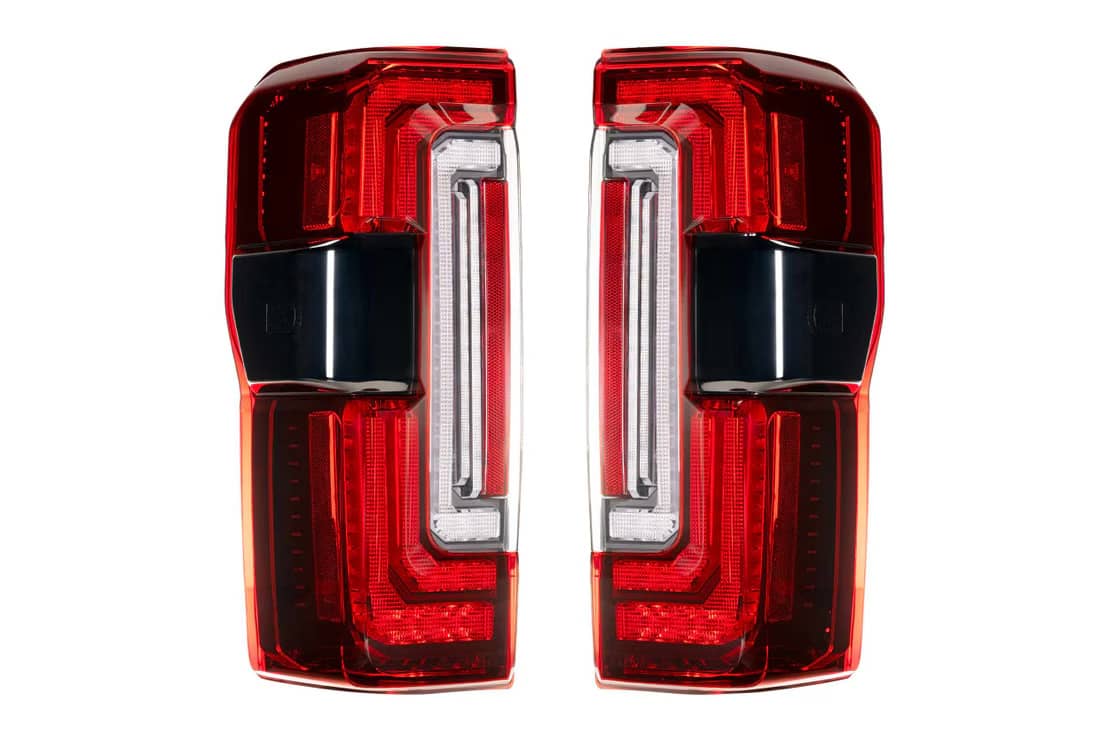 RED XB LED TAIL LIGHTS 23-26 SUPER DUTY