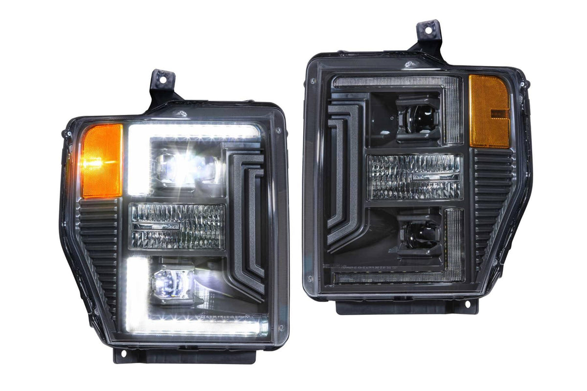 XB HYBRID LED HEADLIGHTS 08-10 SUPER DUTY