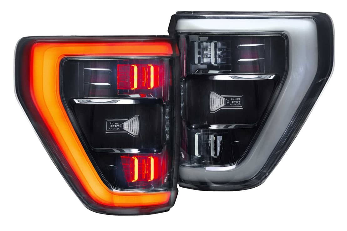 XB RED LED TAIL LIGHTS 21-23 F150