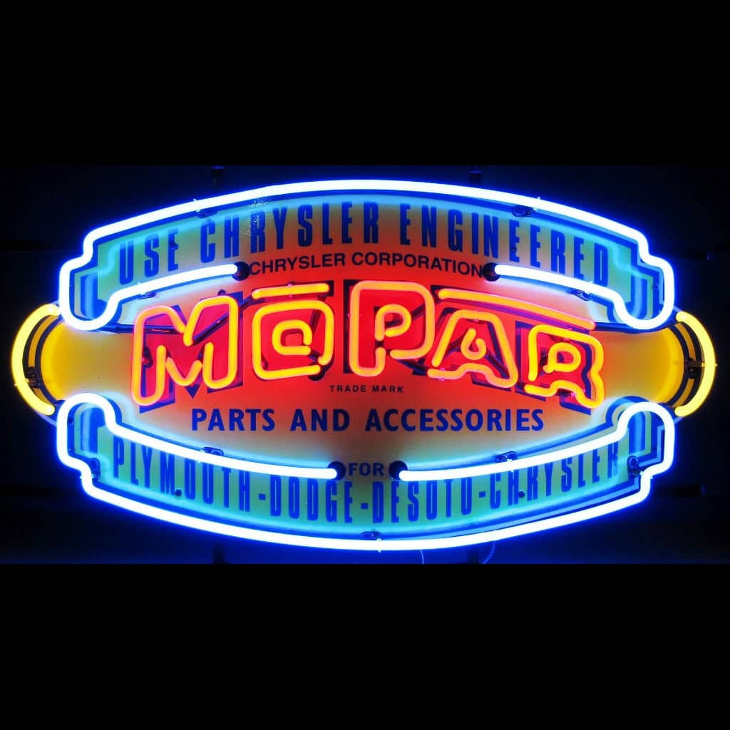 NEON SIGN MOPAR