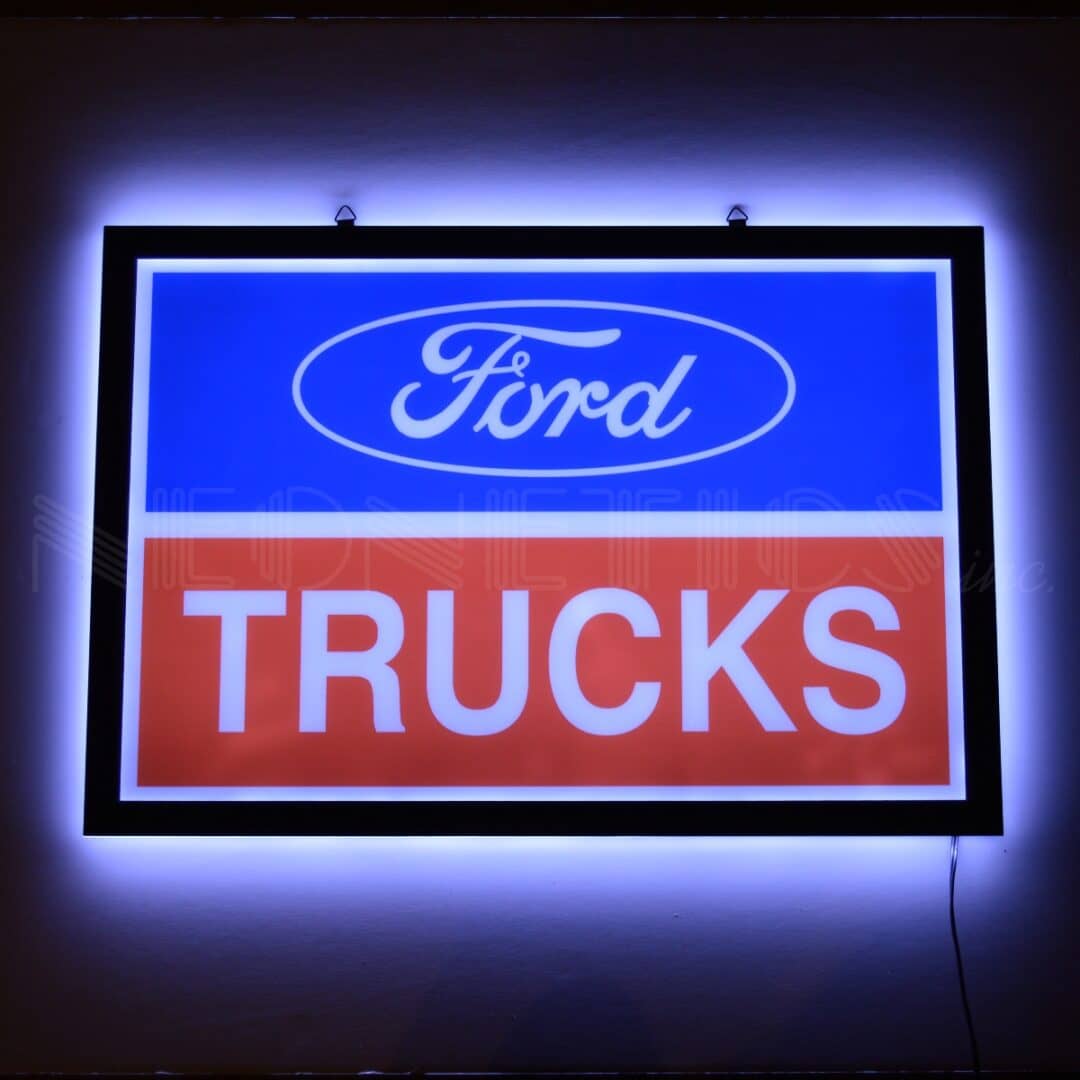 BACKLIT LED SIGN FORD