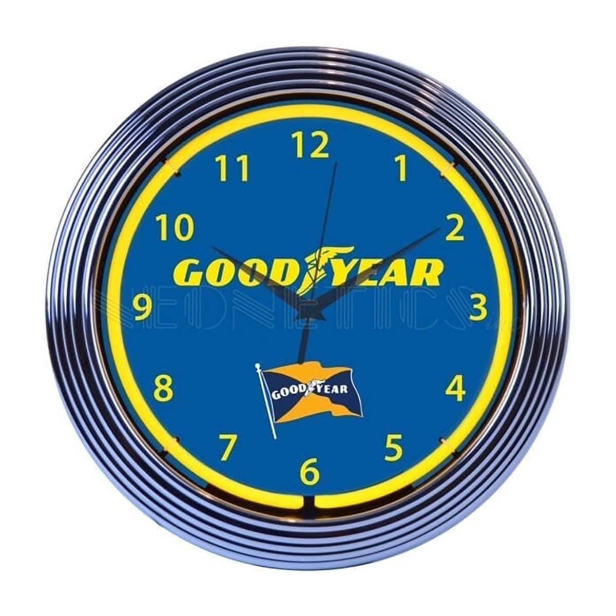 GOODYEAR NEON CLOCK