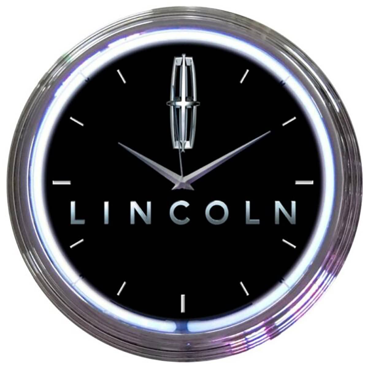 LINCOLN NEON CLOCK