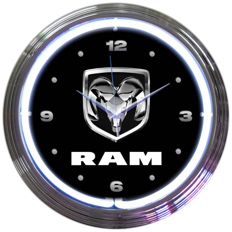 NEON CLOCK RAM