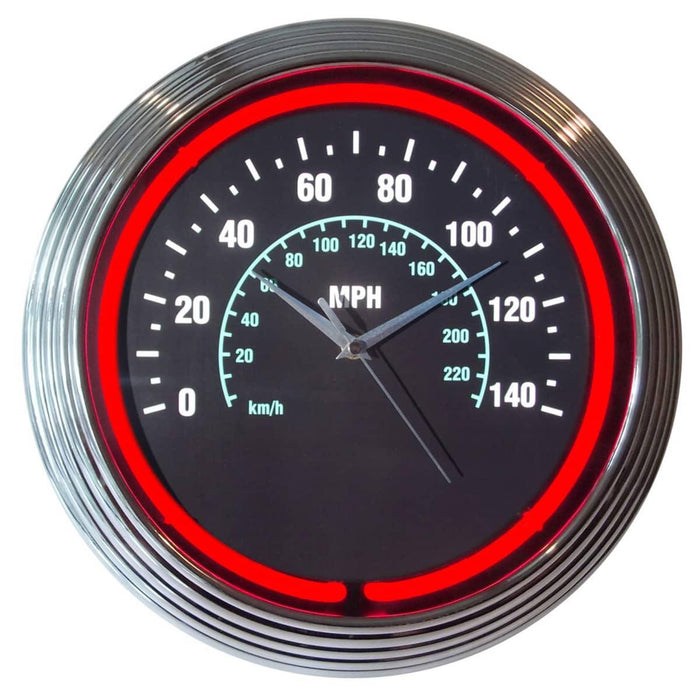 NEON CLOCK | SPEEDOMETER