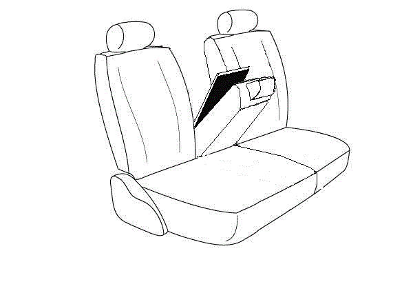 60/40 REAR BENCH SEAT CVR 19-26 RAM 1500 CREW