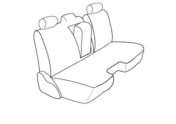 60/40 REAR SEAT CVR 19-26 RAM 1500 QUAD