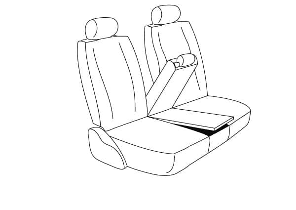 40/20/40 FRONT SEAT COVER 17-22 S/DUTY
