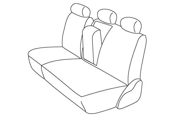 60/40 REAR SEAT CVR 21-26 F150 CREW