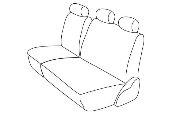 60/40 REAR SEAT CVR 23-26 S/DUTY CREW