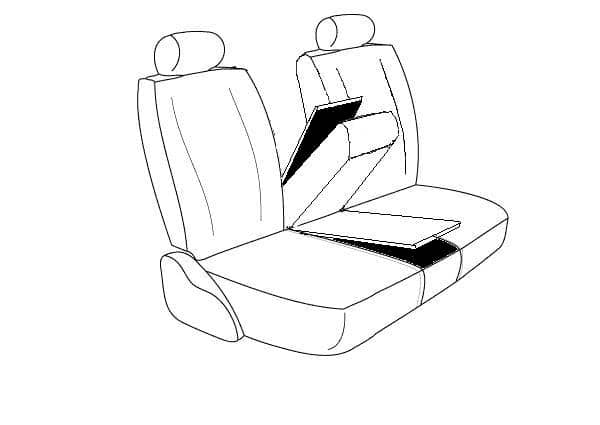 40/20/40 FRONT SEAT COVER 14-18 GM 1500/ 15-19 HD