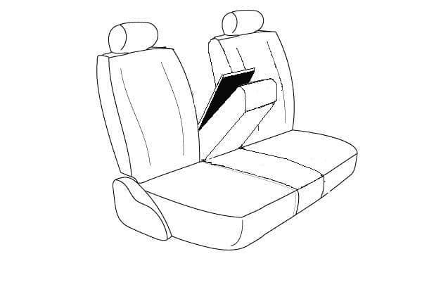 40/20/40 FRONT SEAT CVR 19-26 GM 1500/20-26 GM HD