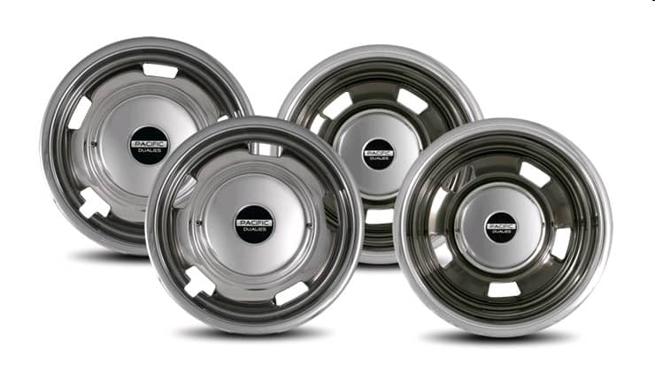 WHEEL SKINS DODGE RAM 03-18 DUALLY 17"