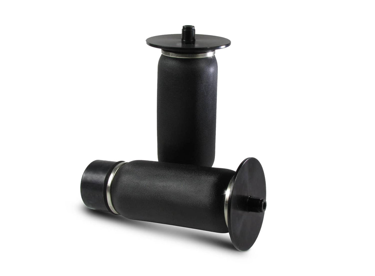 HEAVY DUTY SLEEVE STYLE REPLACEMENT AIR SPRING 1 PIECE ALUMINUM END CAPS
