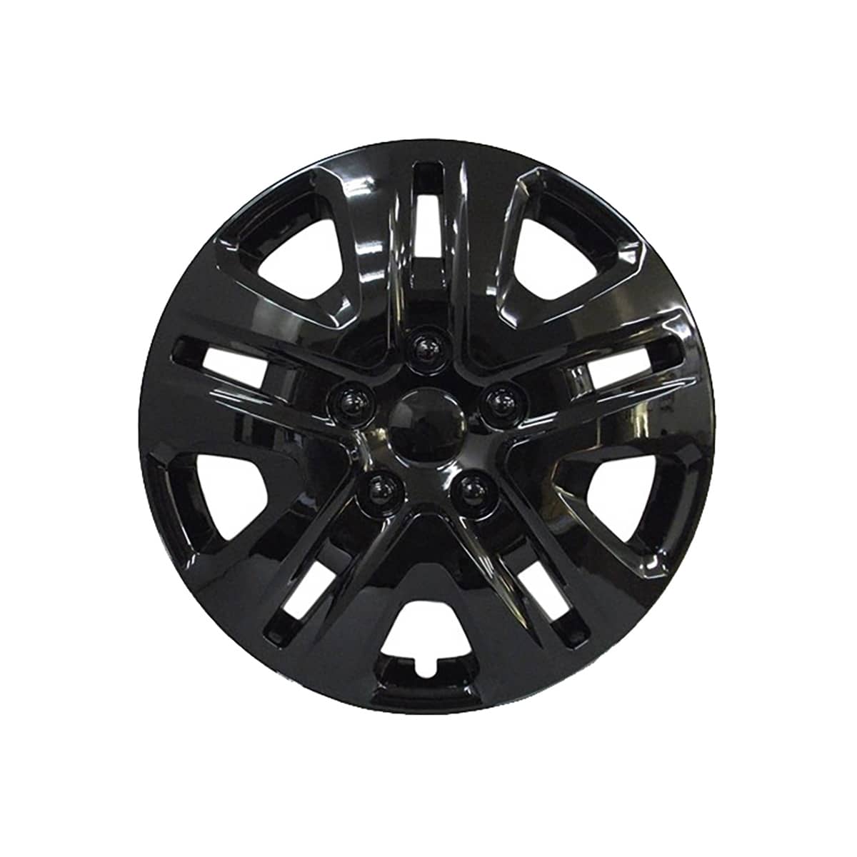 WHEEL COVER SET 17" GLOSS BLACK DODGE CARAVAN/JOURNEY