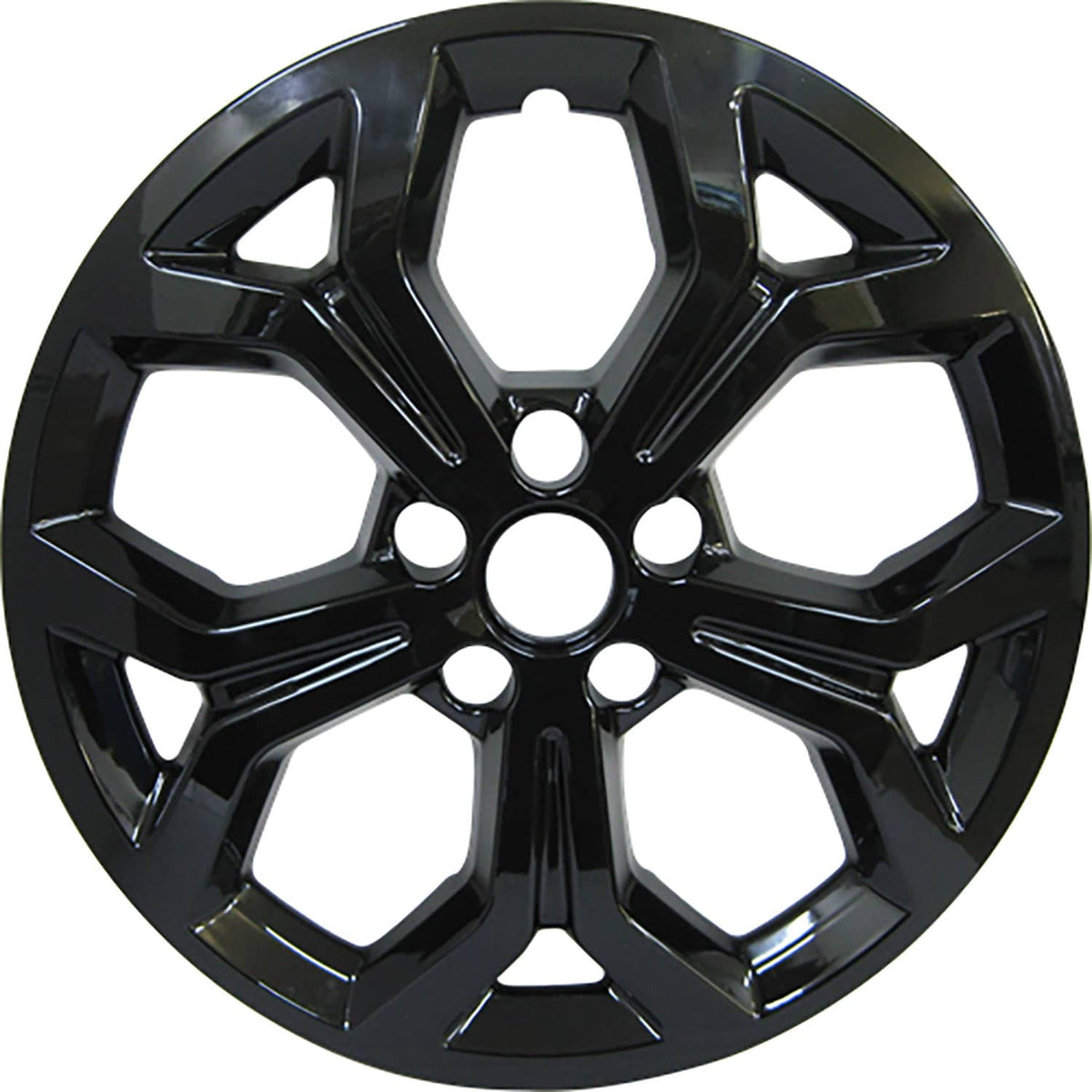 17" GLOSS BLACK WHEEL SKIN SET 24-26 COMPASS SPORT/LATITUDE