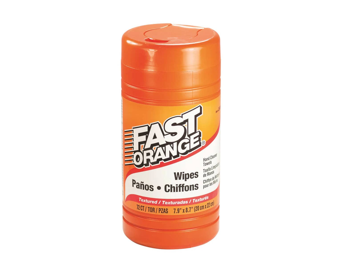 FAST ORANGE HAND CLEANER WIPES 72 WIPES
