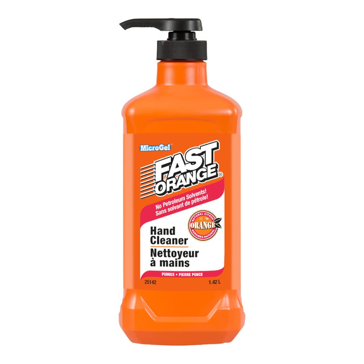 FAST ORANGE PUMICE LOTION HAND CLEANER, 1.42L