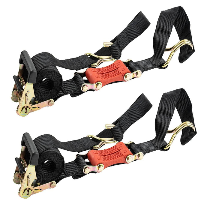 9' X 2" SHOCKSTRAP RATCHET TIE DOWN PAIR