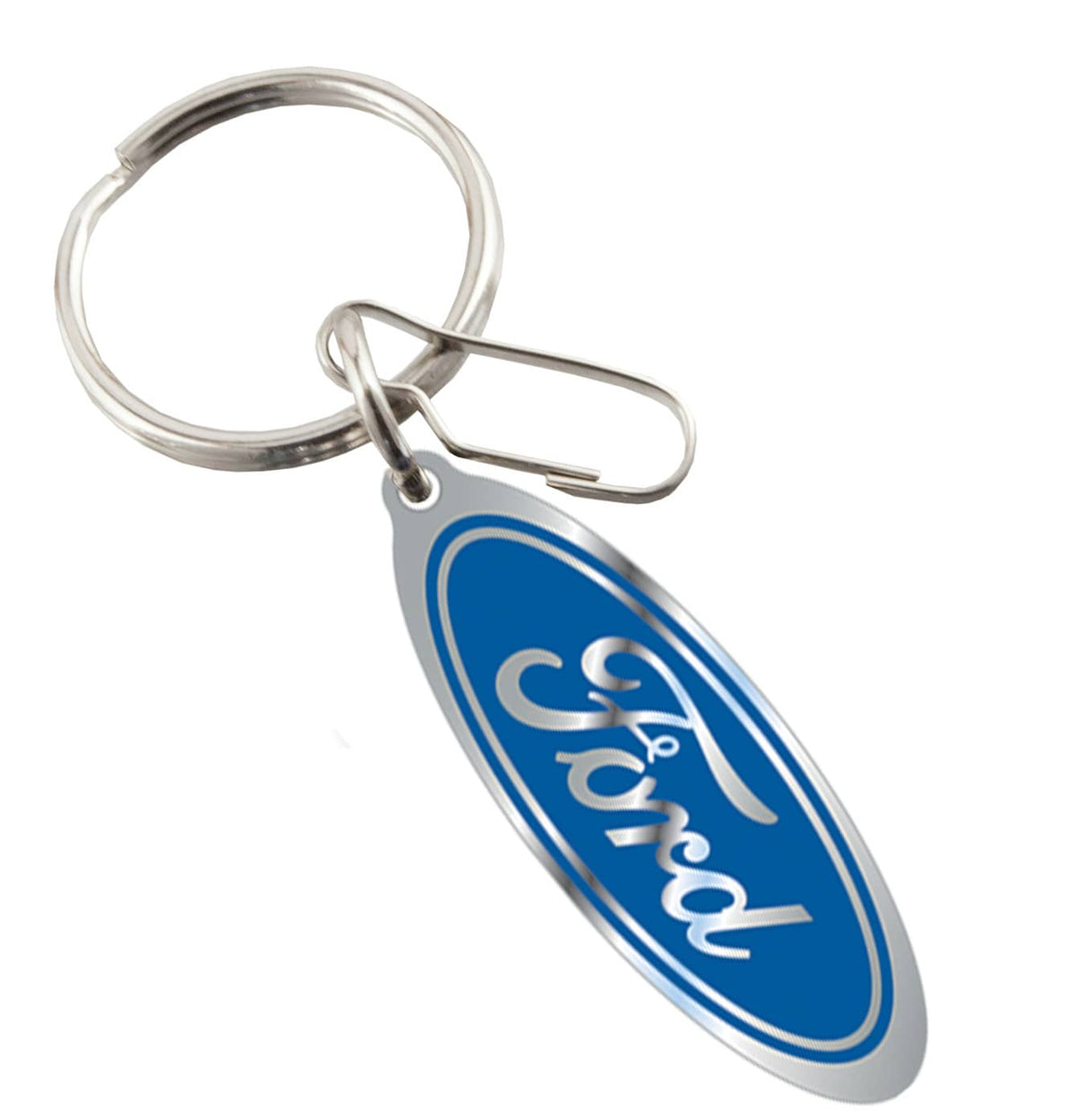 KEY CHAIN FORD BLUE OVAL