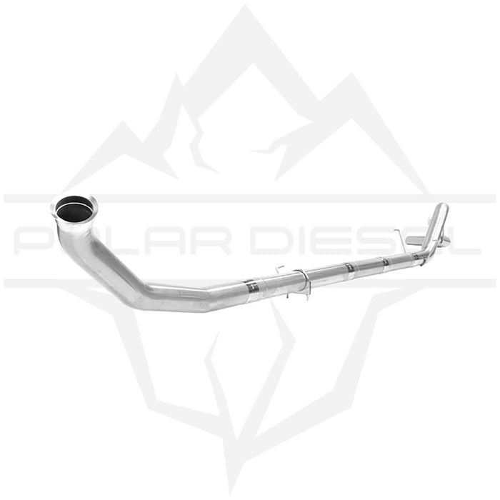 4" SS EXHAUST SYSTEM (NO MUFFLER) 07.5-09 RAM 2500/3500 5.7L