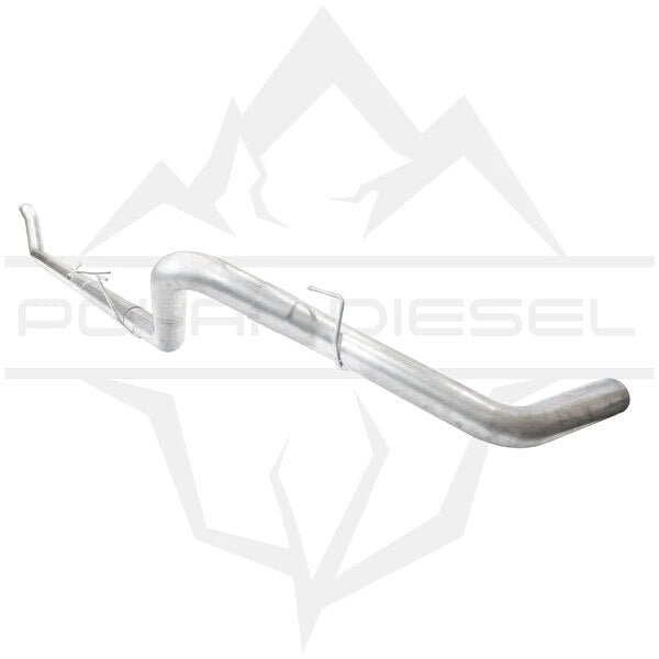 4" SS EXHAUST SYSTEM W/O MUFFLER 10-18 RAM 2500/3500 6.7L CUMMINS