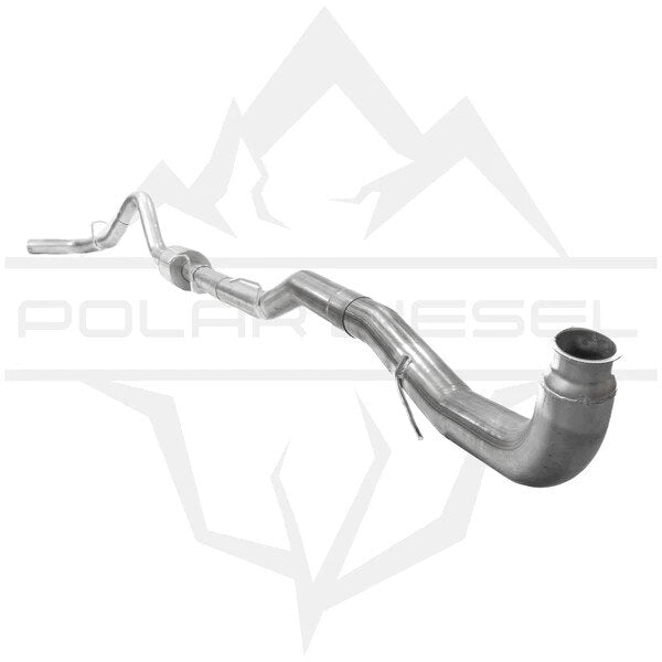 4" EXHAUST SYS. 11-15 GM HD 6.6L DURAMAX LML (V-BAND)
