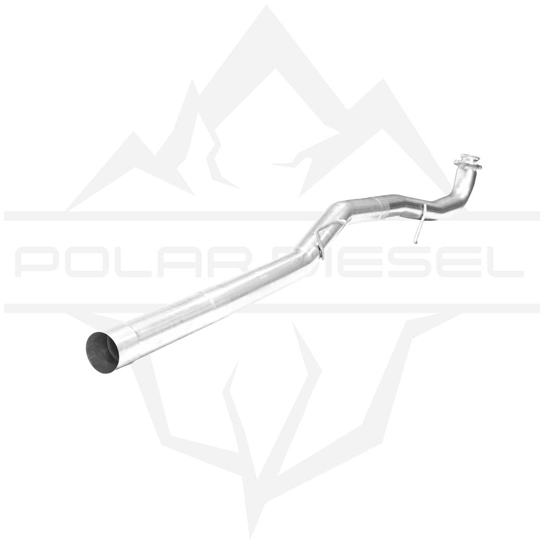 DPF/CAT DELETE PIPE 15.5-16 HD DURAMAX LML 6.6L
