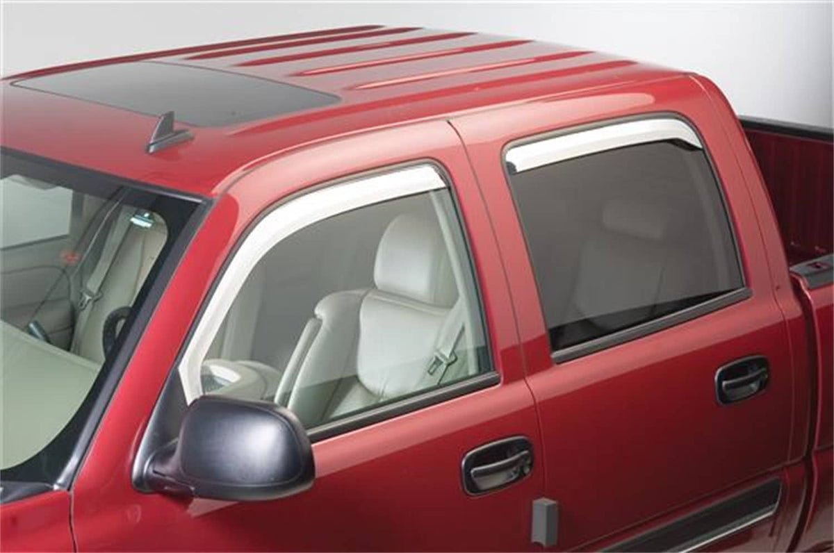 ELEMENT WINDOW VISORS 15-20 F150/17-26 SUPER DUTY CREW CAB