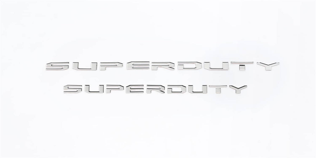 SS S/DUTY LETTERS FRONT 17-22 S/DUTY